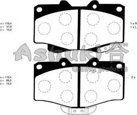 Meyle 025 216 7915/W - KLOCKI HAM. TOYOTA P. LANDCRUISER 3.0TD 96- Z CZUJNIKIEM