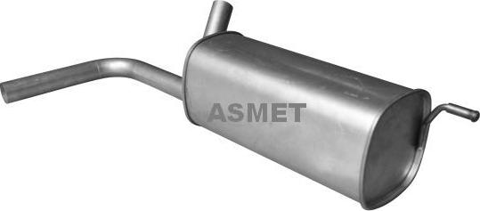 Asmet 09.118 — Tłumik środkowy