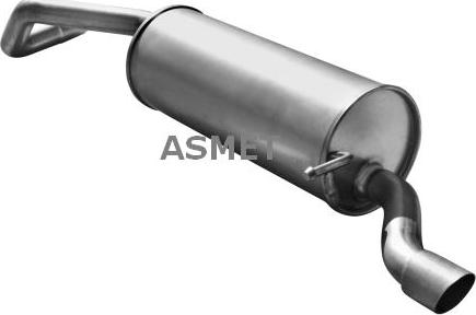 Asmet 03.138 — Tłumik końcowy