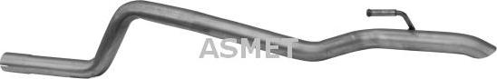 Asmet 02.021 - Rura wydechowa