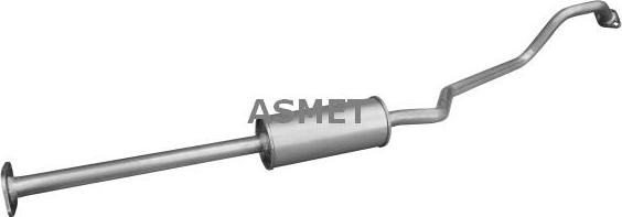 Asmet 14.036 — Tłumik środkowy