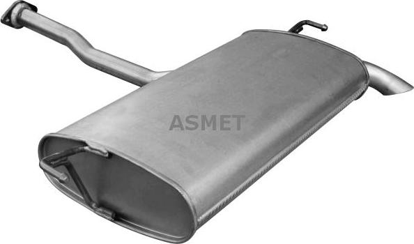 Asmet 15.023 — Tłumik końcowy