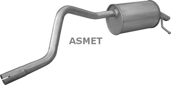 Asmet 10.147 — Tłumik końcowy