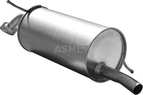 Asmet 11.058 — Tłumik końcowy