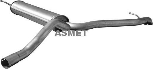 Asmet 21.044 — Tłumik środkowy