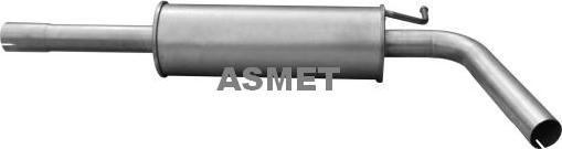 Asmet 21.060 — Tłumik środkowy