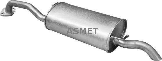 Asmet 28.012 - Tłumik układu wydechowego tył
