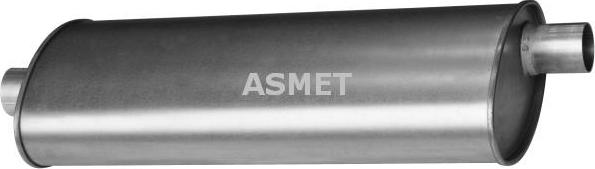 Asmet 27.008 - Tłumik układu wydechowego środkowy