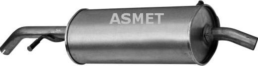 Asmet 09.085 — Tłumik końcowy