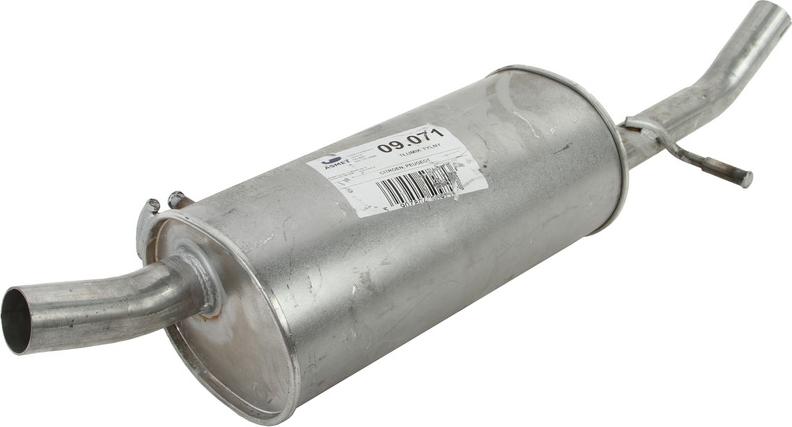 Asmet 09.071 — Tłumik końcowy