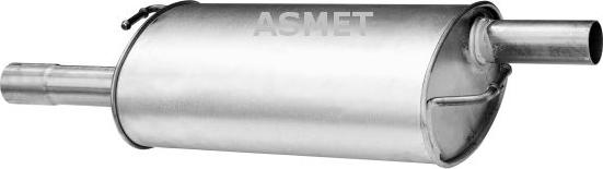 Asmet 04.110 — Tłumik środkowy