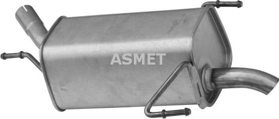 Asmet 05.132 — Tłumik końcowy