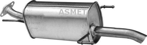 Asmet 05.173 — Tłumik końcowy
