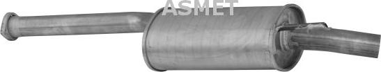 Asmet 01.010 — Tłumik środkowy
