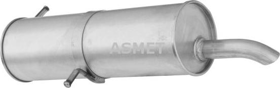 Asmet 08.054 — Tłumik końcowy
