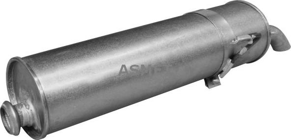 Asmet 08.022 - Tłumik układu wydechowego tył