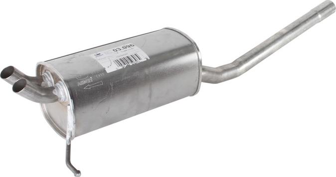 Asmet 03.096 — Tłumik końcowy