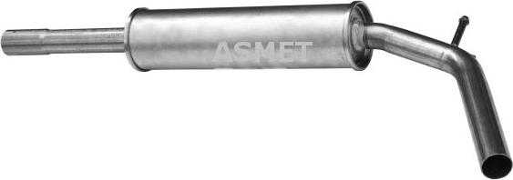 Asmet 03.050 — Tłumik środkowy