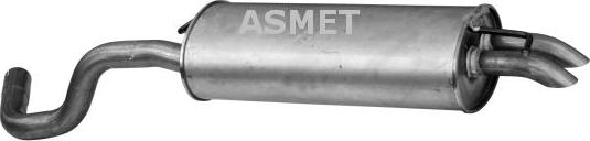 Asmet 03.089 — Tłumik końcowy