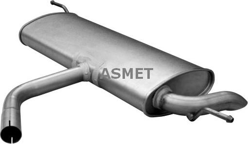 Asmet 03.115 — Tłumik końcowy
