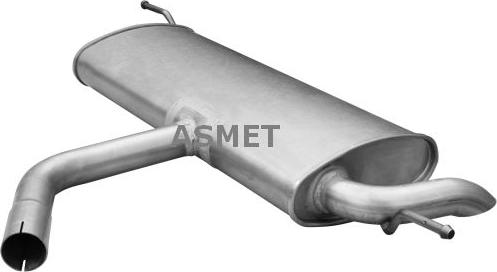 Asmet 03.117 — Tłumik końcowy
