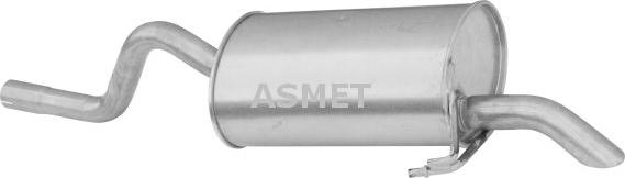 Asmet 10.085 — Tłumik końcowy