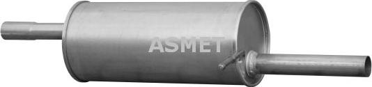 Asmet 10.101 - Tłumik układu wydechowego przód