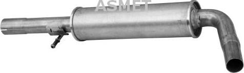 Asmet 21.009 — Tłumik środkowy