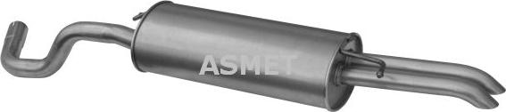 Asmet 21.027 — Tłumik końcowy