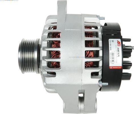 AS-PL A4073(P) - ALTERNATOR Z KOŁEM