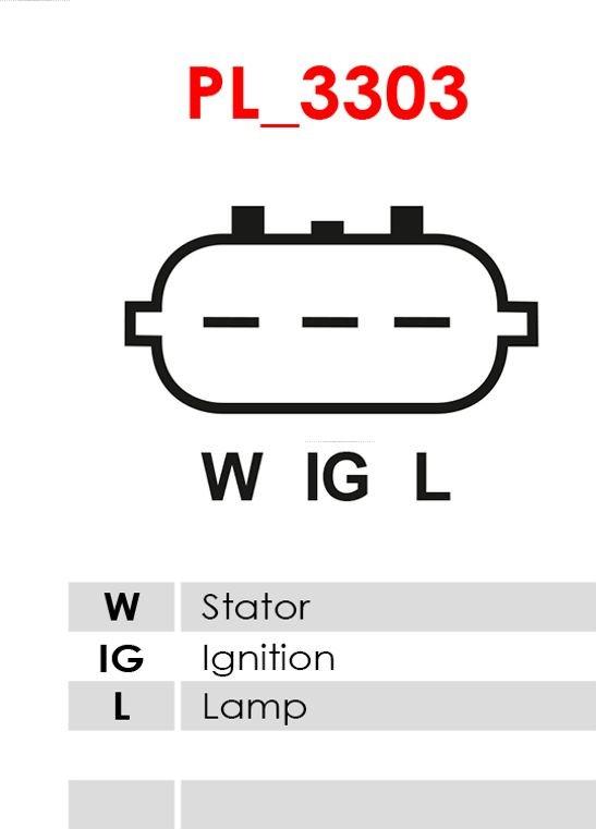 AS-PL A6521S - ALTERNATOR
