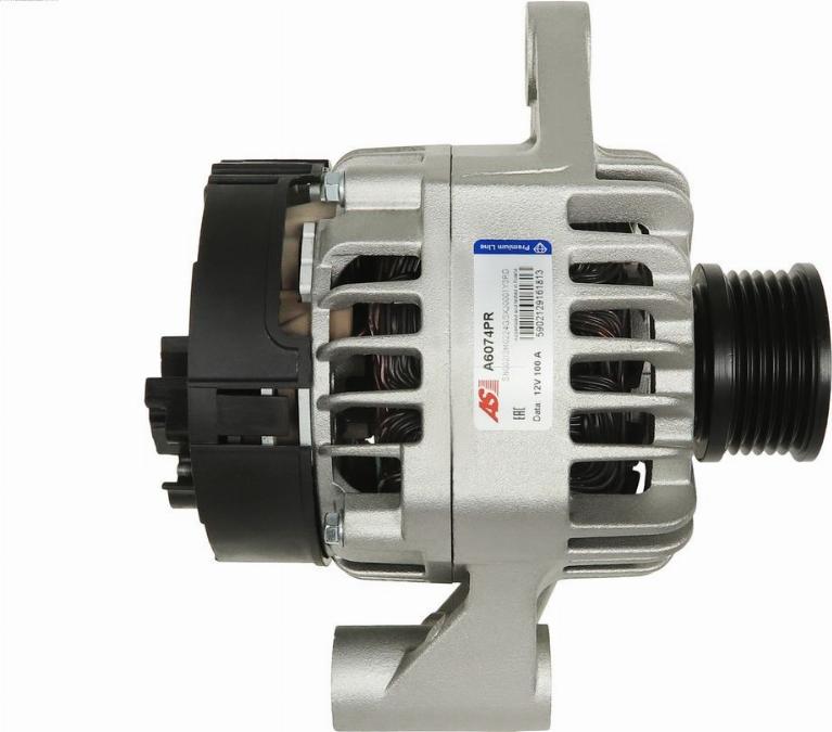 AS-PL A6074PR - ALTERNATOR ALFA ROMEO. 159 1.9 JTDM 16V. 159 1.9 JTDM 8V. BRERA 2.0 JTDM.FIAT. BRAVO 1.6 D MULTIJET. BRAVO 1.9 D MULTIJET. BRAVO