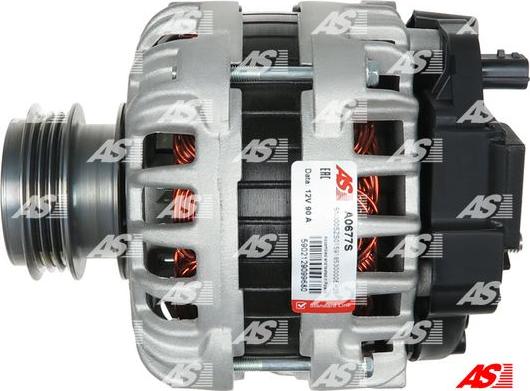 AS-PL A0677S - ALTERNATOR