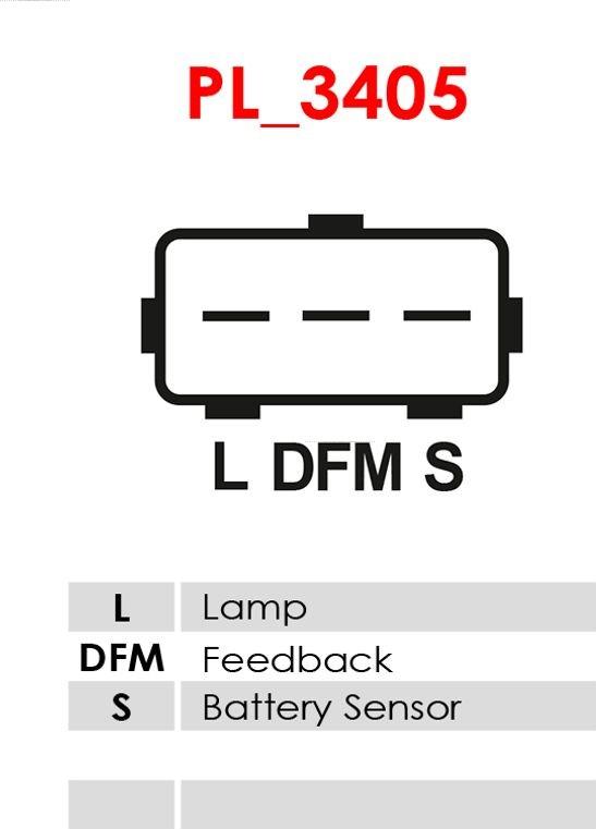 AS-PL A0068 - ALTERNATOR
