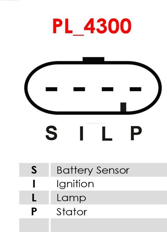 AS-PL A1014 - ALTERNATOR