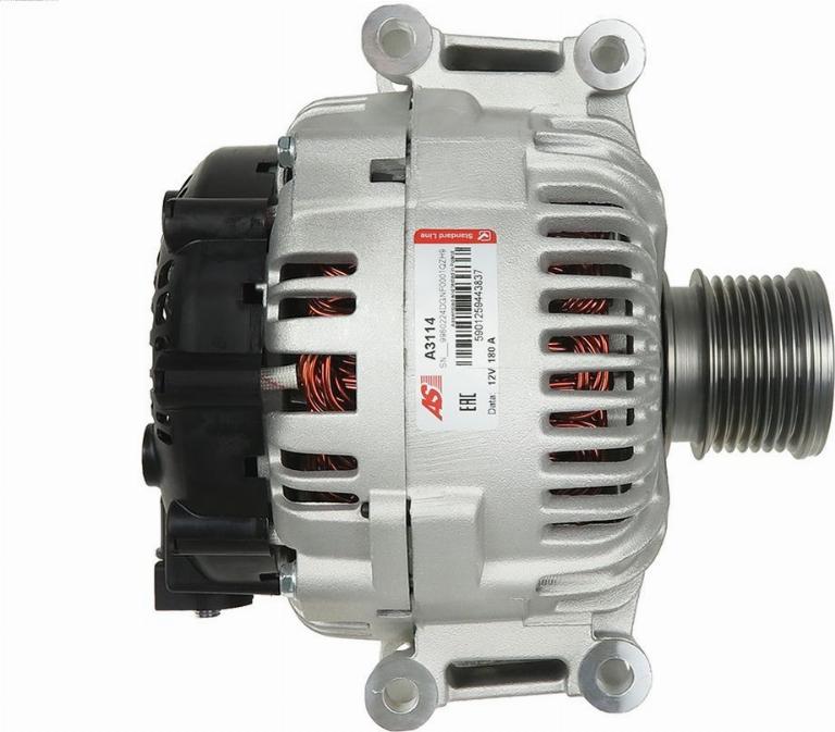 AS-PL A3114 - Alternator ładujący akumulator i zasilający instalację elektryczną pojazdu