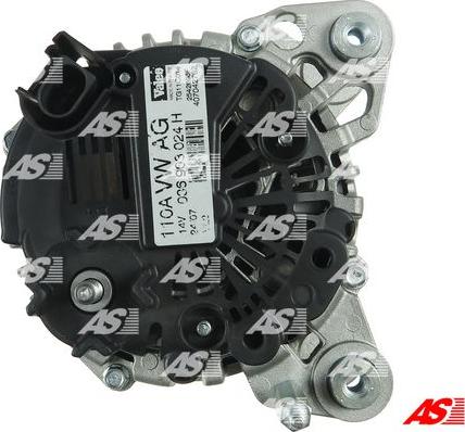 AS-PL A3335PR - ALTERNATOR IBIZA 1.4 08-            110A