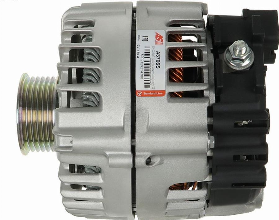 AS-PL A3706S - ALTERNATOR BMW. 325 3.0 D. 330 3.0 D. 330 3.0 D XDRIVE