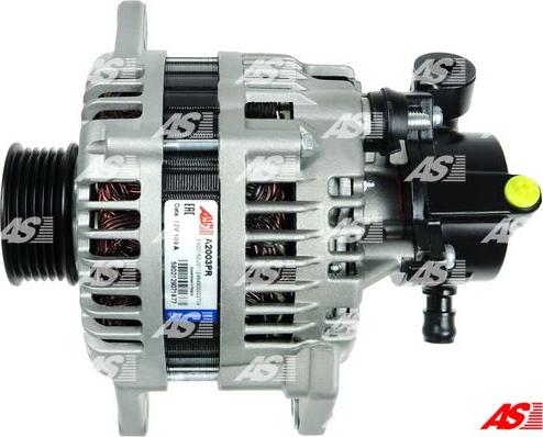 AS-PL A2003PR - ALTERNATOR HONDA CIVIC 1.7 02-05    100A