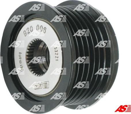 AS-PL AFP3038(LITENS) — Koło pasowe, alternator
