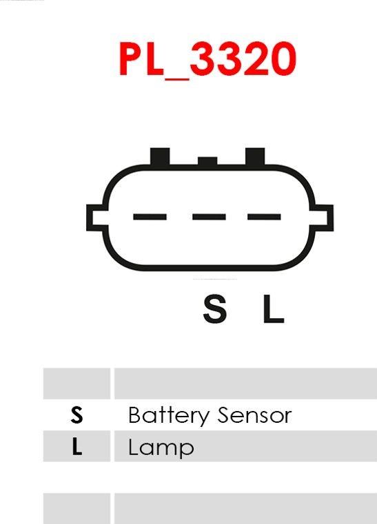 AS-PL ARE5031 - REGULATOR NAPIĘCIA ALTERNATORA