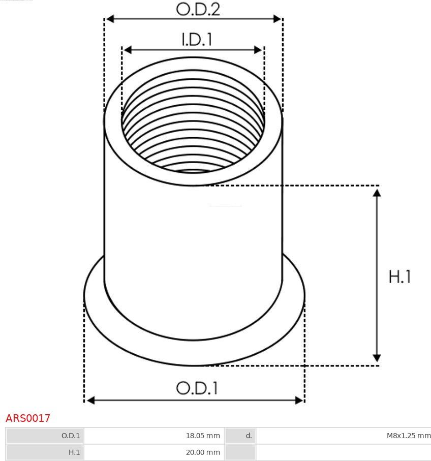 AS-PL ARS0017 - ELEMENT MOCOWANIA ALTERNATORA
