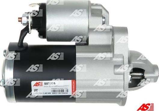 AS-PL S5330S - ROZRUSZNIK MITSUBISHI PAJERO SPORT I K7_. K9_ 3.0 V6 K96W