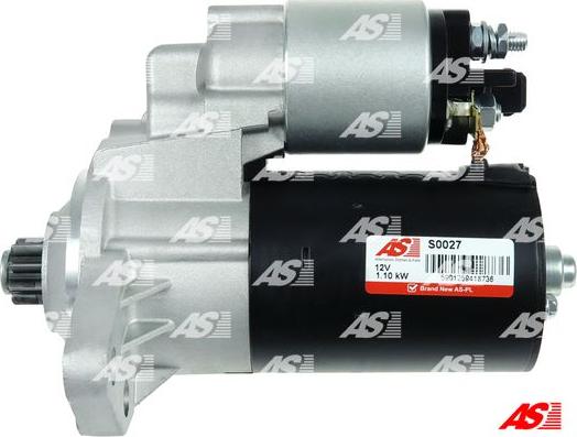 AS-PL S0027 - ROZRUSZNIK VW GOLF. AUDI A3 1.4-2.0