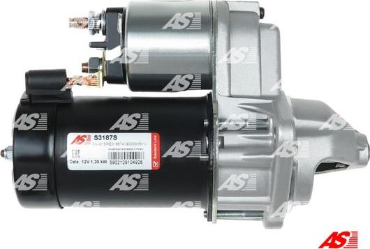 AS-PL S3187S - ROZRUSZNIK OPEL ASTRA F-G-H CORSA A-B-C-D 1.2-2.0  82-