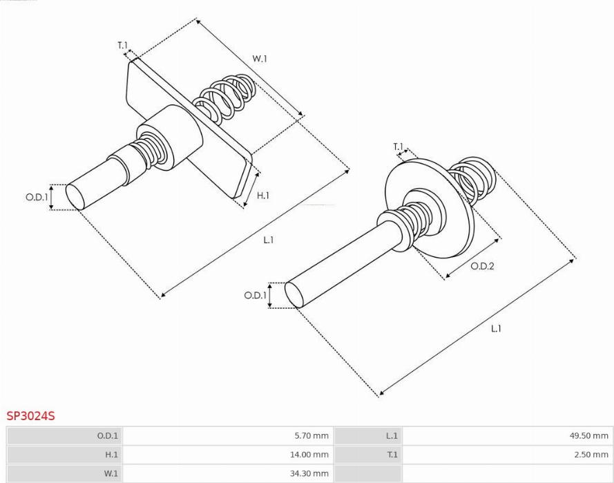 AS-PL SP3024S - ZWORA AUTOMATU ROZRUSZNIKA RUCHOMA