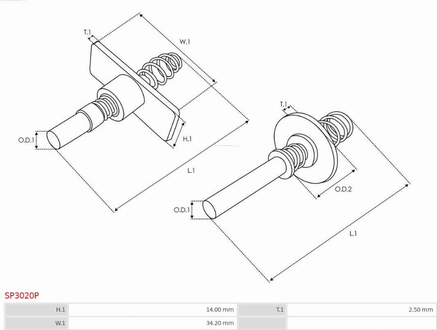 AS-PL SP3020P - ZESTAW NAPR. ROZRUSZNIKA