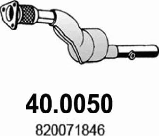 ASSO 40.0050 — Katalizator