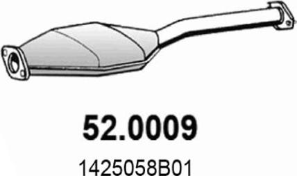 ASSO 52.0009 - Katalizator