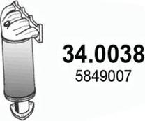 ASSO 34.0038 - Katalizator